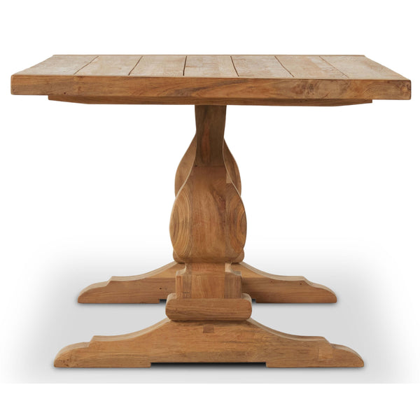 Home Fashion Novell Outdoor Dining Table Natural By Four Hands