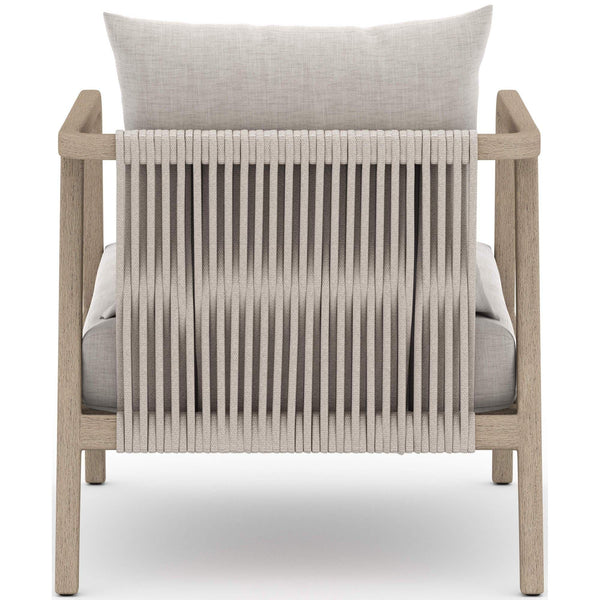 Home Fashion Numa Outdoor Chair Stone Grey/Washed Brown By Four Hands