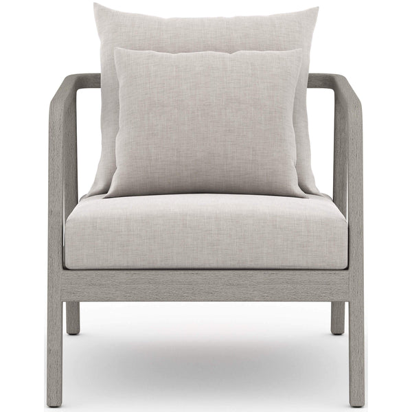Home Fashion Numa Outdoor Chair Stone Grey/Weathered Grey By Four Hands