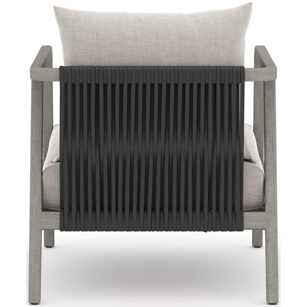 Home Fashion Numa Outdoor Chair Stone Grey/Weathered Grey By Four Hands