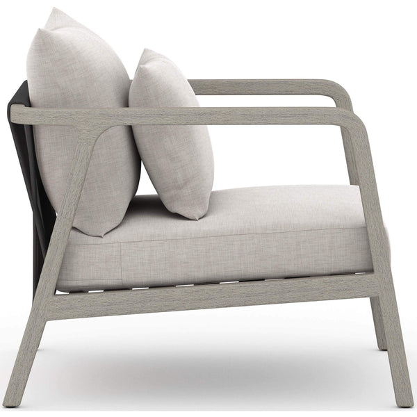 Home Fashion Numa Outdoor Chair Stone Grey/Weathered Grey By Four Hands