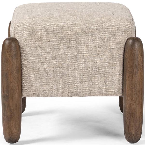 Home Fashion Oaklynn 21" Ottoman Alcala Wheat By Four Hands