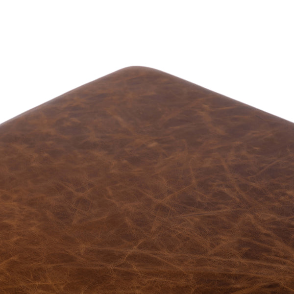 Home Fashion Oaklynn 32" Ottoman Raleigh Chestnut By Four Hands