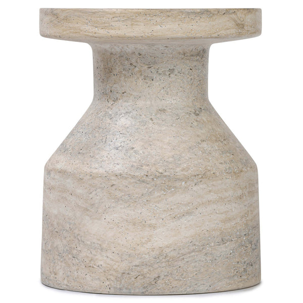 Home Fashion Odeon End Table Textured Sandy Grey By Four Hands