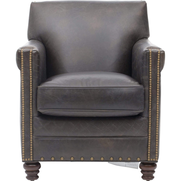 Home Fashion Old Saddle Crocodile Leather Club Chair