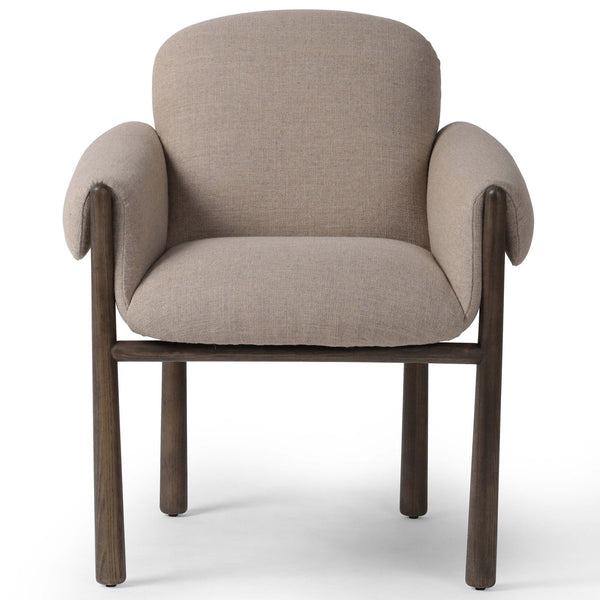 Home Fashion Olia Dining Chair Alcala Taupe By Four Hands