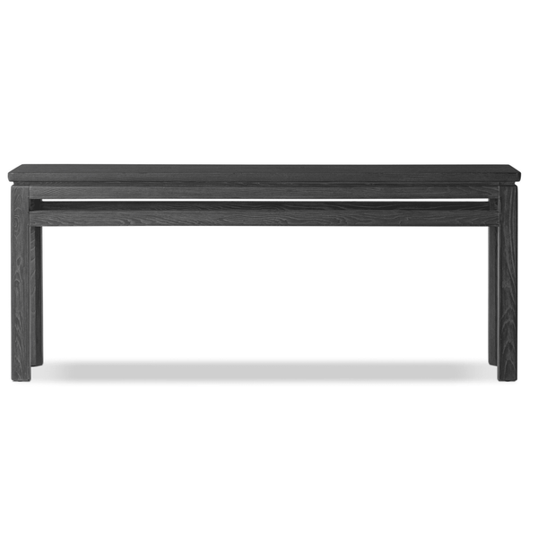 Home Fashion Oman Console Table Rustic Black By Four Hands