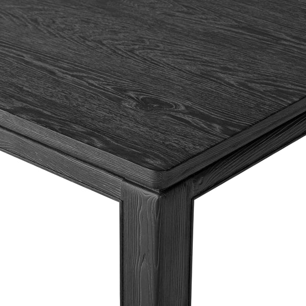 Home Fashion Oman Dining Table Rustic Black By Four Hands