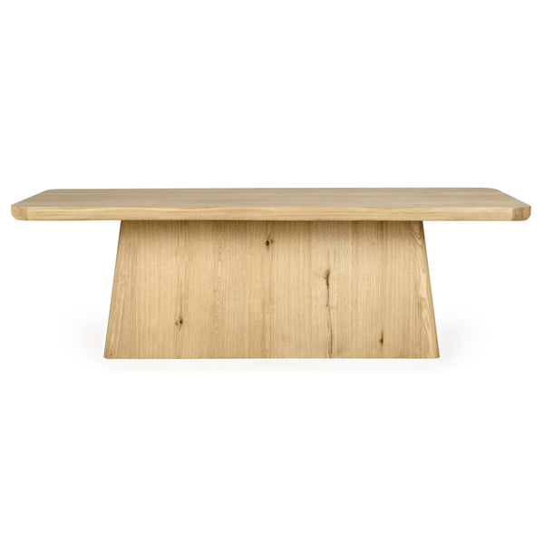 Home Fashion Orlando Rectangular Dining Table Natural