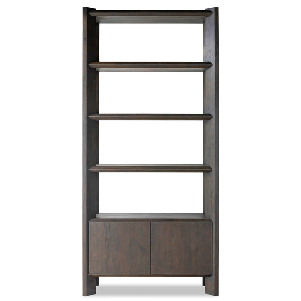 Home Fashion Orwin Bookshelf Smoked Black By Four Hands