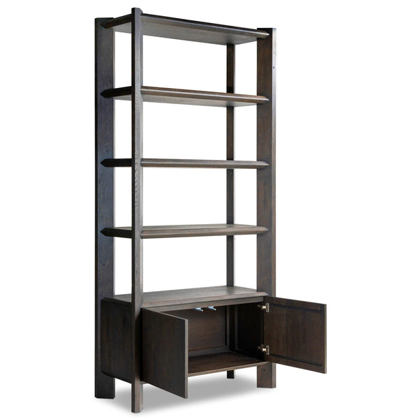Home Fashion Orwin Bookshelf Smoked Black By Four Hands