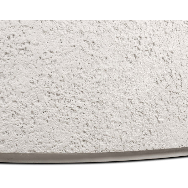 Home Fashion Otero Round Outdoor Coffee Table White By Four Hands