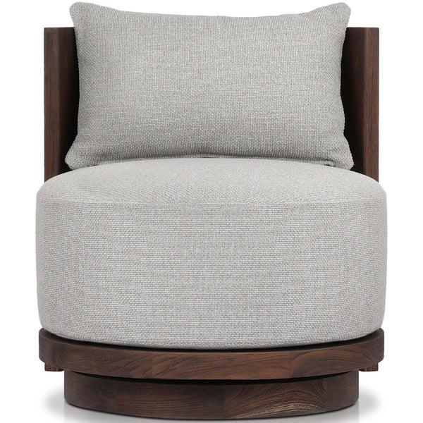 Home Fashion Ozzy Outdoor Swivel Chair Ramiro Ecru By Four Hands