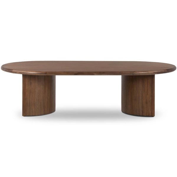 Home Fashion Paden 68.5" Coffee Table Seasoned Brown Acacia By Four Hands