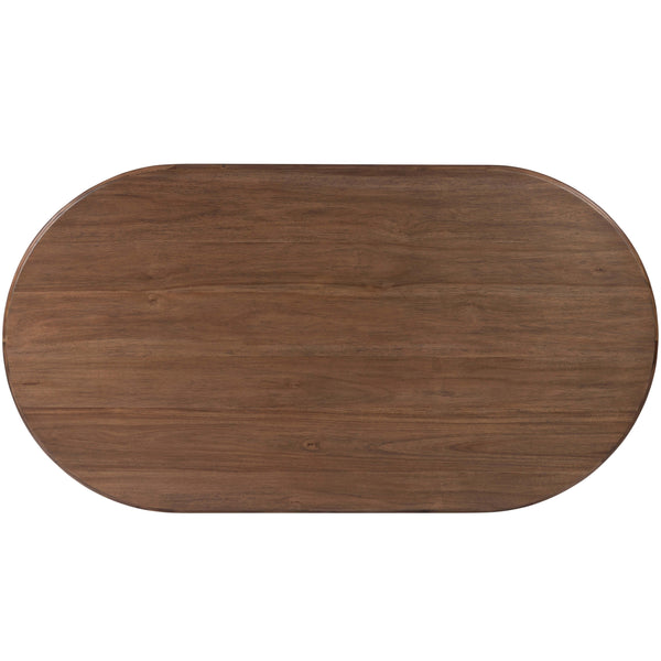 Home Fashion Paden 68.5" Coffee Table Seasoned Brown Acacia By Four Hands