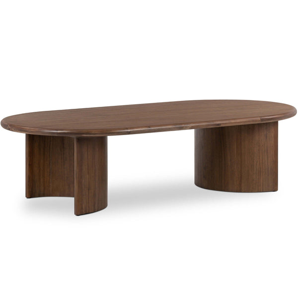 home fashion Paden 68.5" Coffee Table Seasoned Brown Acacia by Four Hands