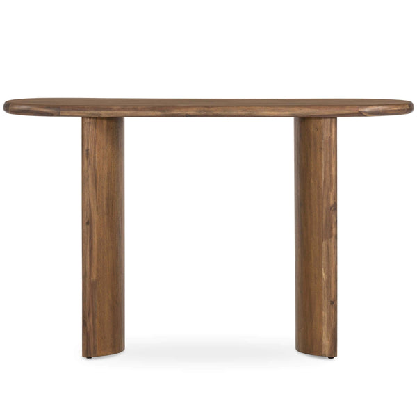 Home Fashion Paden Console Table Seasoned Brown Acacia By Four Hands