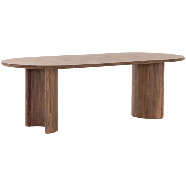 home fashion Paden Dining Table Seasoned Brown Acacia by Four Hands