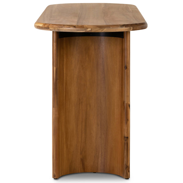 Home Fashion Paden Large Console Table Sandy Acacia By Four Hands