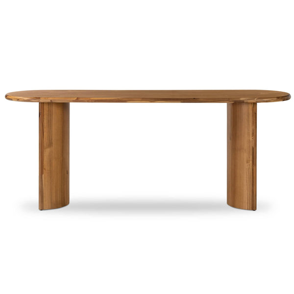 Home Fashion Paden Large Console Table Sandy Acacia By Four Hands