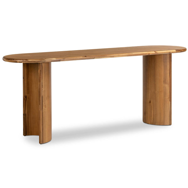 home fashion Paden Large Console Table Sandy Acacia by Four Hands