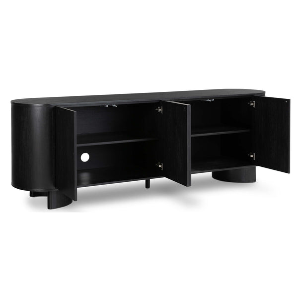 Home Fashion Paden Sideboard Aged Black By Four Hands