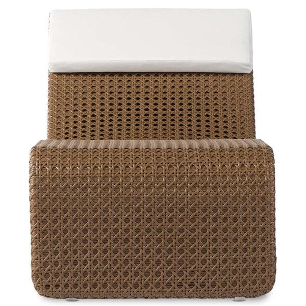 Home Fashion Paige Outdoor Woven Chaise Natural By Four Hands