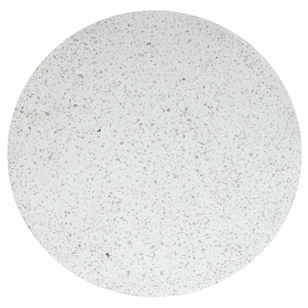Home Fashion Parcino Outdoor Round Dining Table Terrazzo