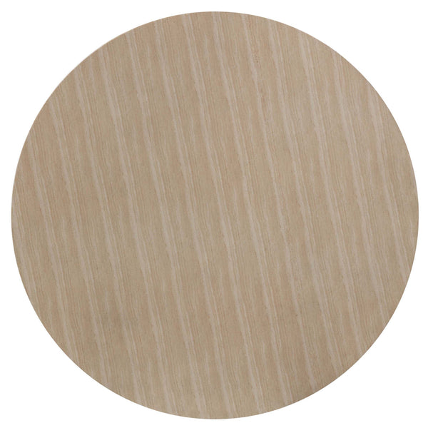 Home Fashion Patti Outdoor Round Dining Table Faux Travertine