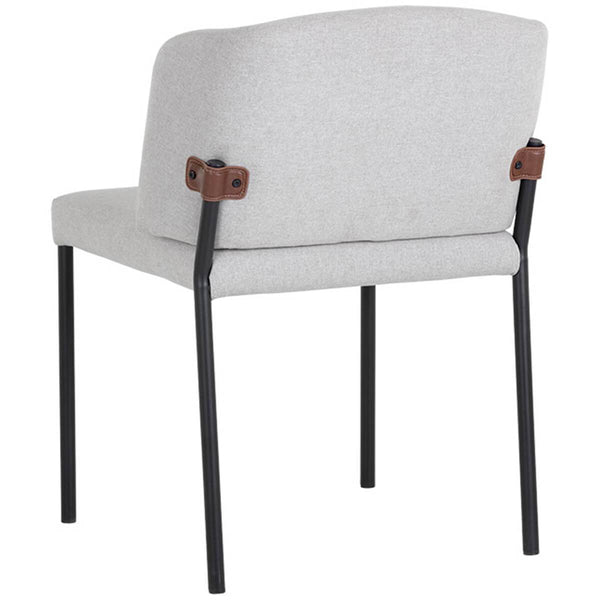 Home Fashion Pearce Dining Chair Light Grey Set Of 2