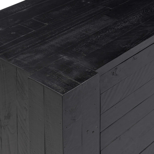 Home Fashion Perot 6 Drawer Dresser Aged Black By Four Hands