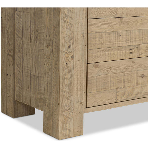 Home Fashion Perot 6 Drawer Dresser Light Blonde By Four Hands