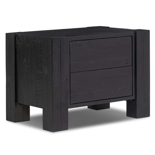 home fashion Perot Nightstand Aged Black by Four Hands