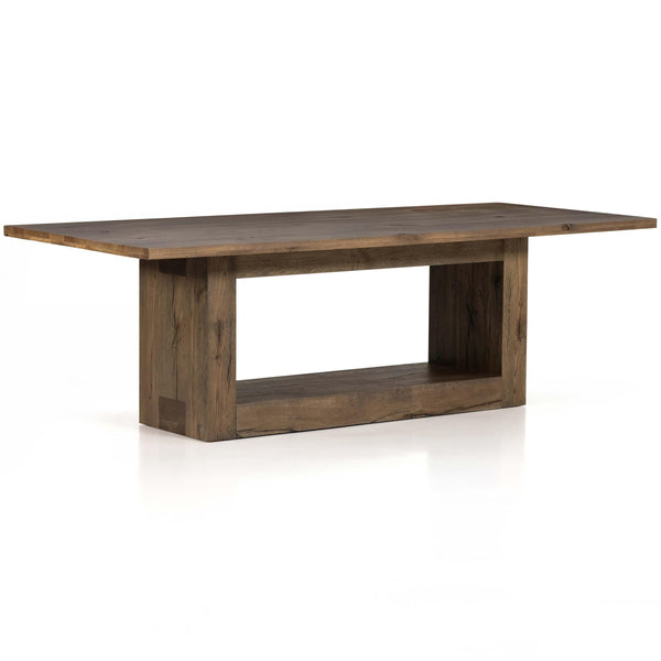 home fashion Perrin 93" Dining Table Rustic Fawn by Four Hands