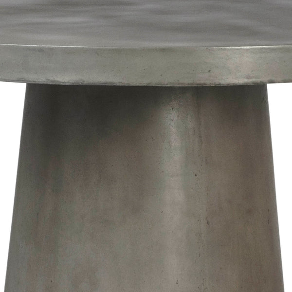 Home Fashion Perth Outdoor Round Dining Table Dark Grey
