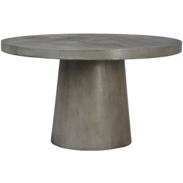 home fashion Perth Outdoor Round Dining Table Dark Grey
