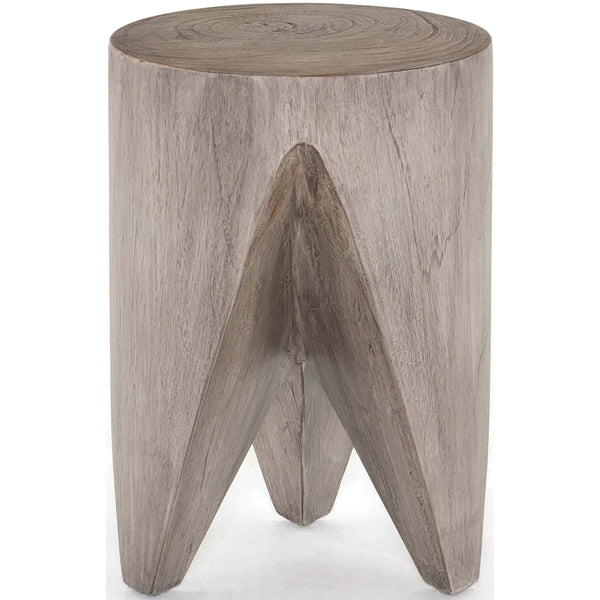 Home Fashion Petros End Table Weathered Grey By Four Hands