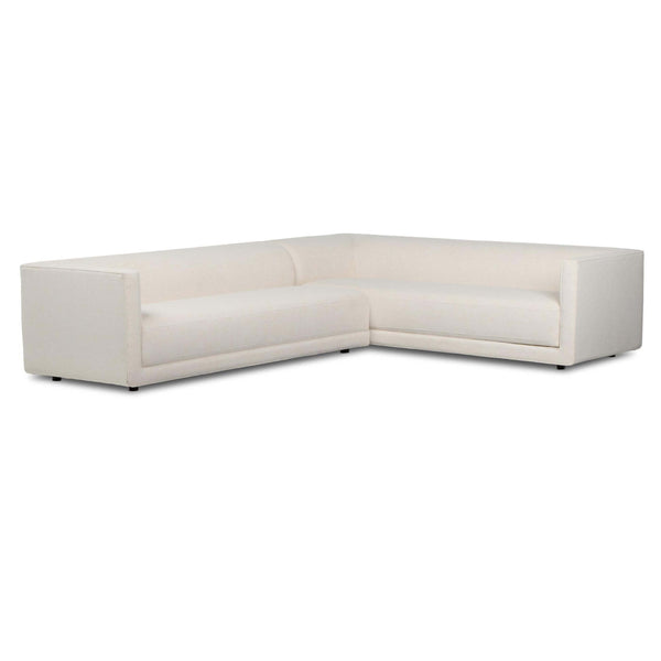 home fashion Phillip 2-Piece Sectional Nomad Snow by Four Hands
