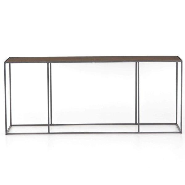 Home Fashion Phillip Console Table Antique Brass By Four Hands