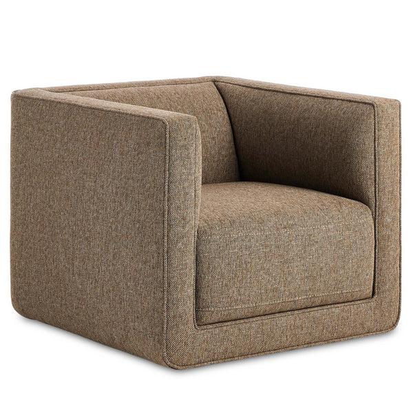 home fashion Phillip Swivel Chair Delta Tweed by Four Hands