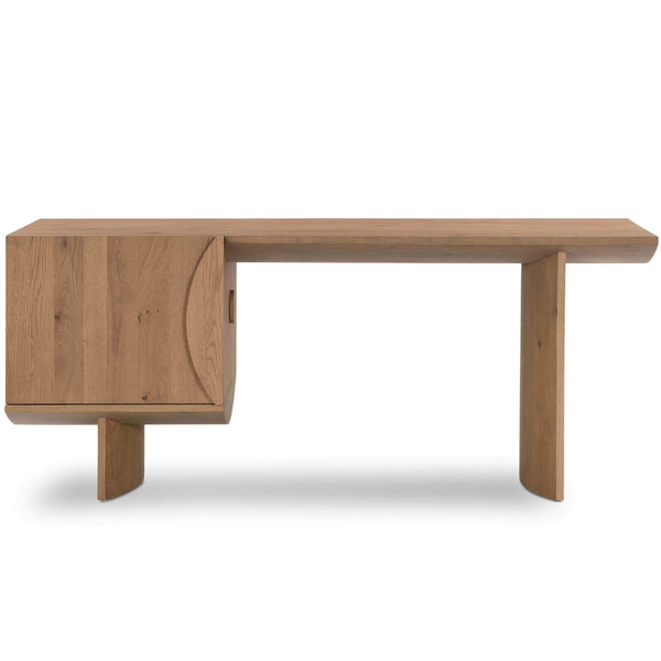 Home Fashion Pickford Desk Dusted Oak Veneer By Four Hands