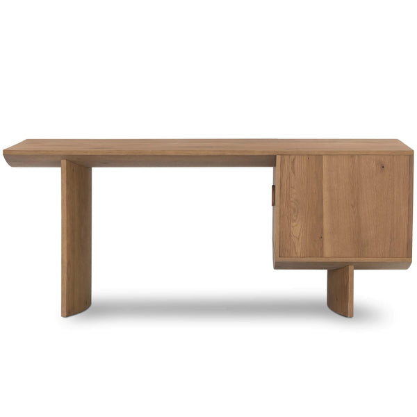 Home Fashion Pickford Desk Dusted Oak Veneer By Four Hands