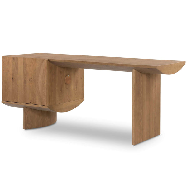 home fashion Pickford Desk Dusted Oak Veneer by Four Hands