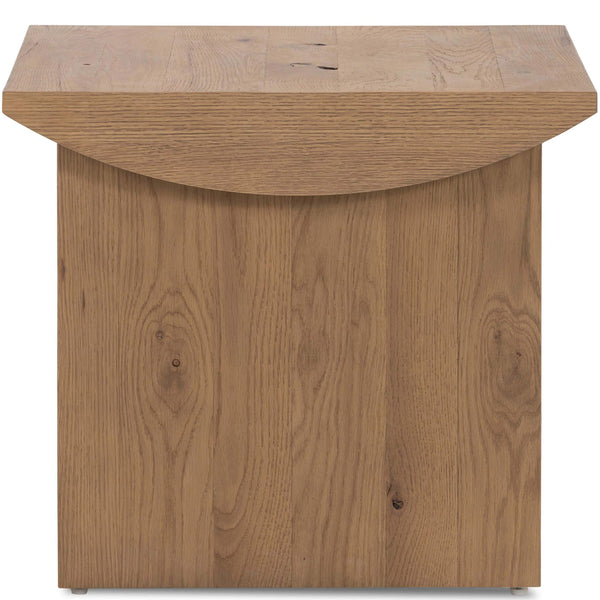 Home Fashion Pickford End Table Dusted Oak Veneer By Four Hands