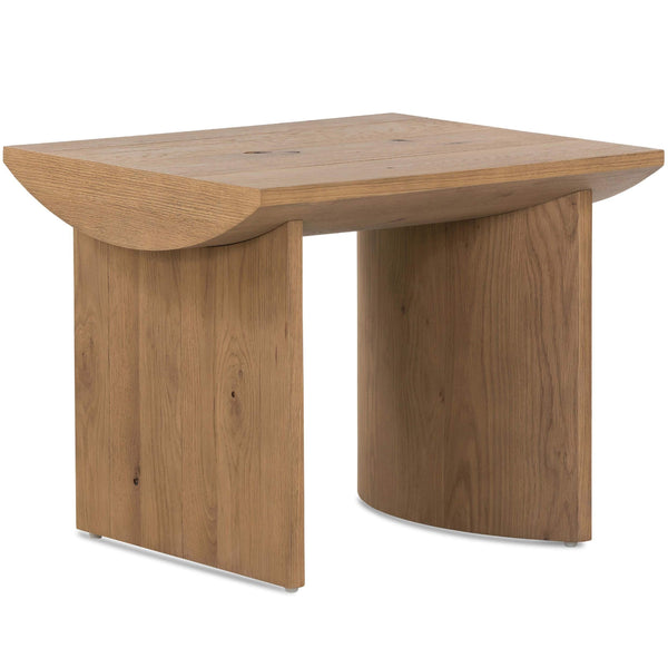 home fashion Pickford End Table Dusted Oak Veneer by Four Hands