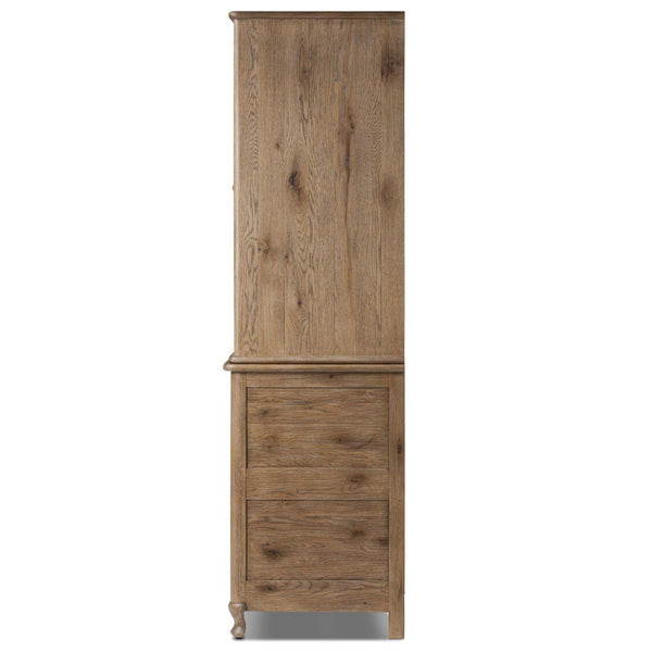 Home Fashion Pika Armoire Weathered Oak By Four Hands