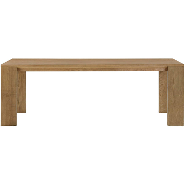 Home Fashion Polly Rectangular Extension Dining Table Natural