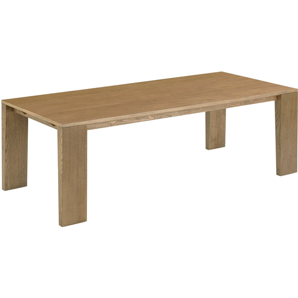 home fashion Polly Rectangular Extension Dining Table Natural