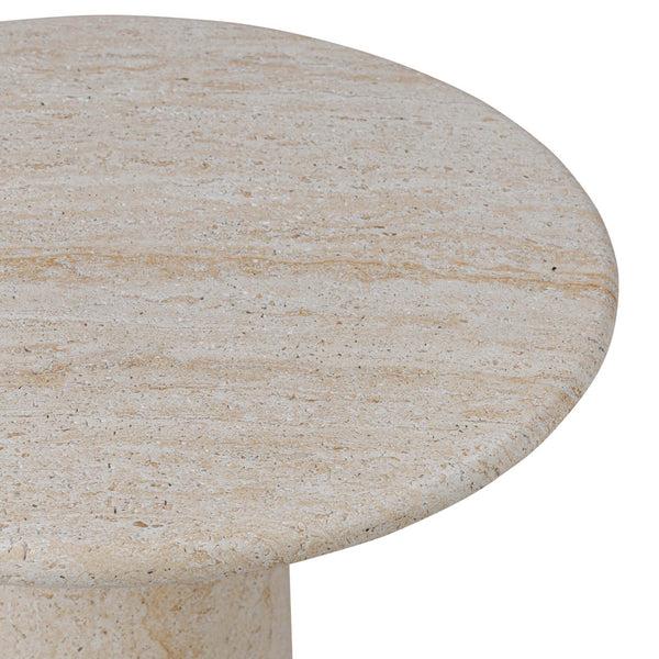 Home Fashion Poole Outdoor End Table Textured Sand By Four Hands