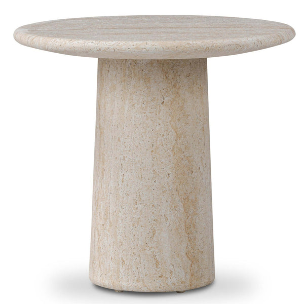 home fashion Poole Outdoor End Table Textured Sand by Four Hands